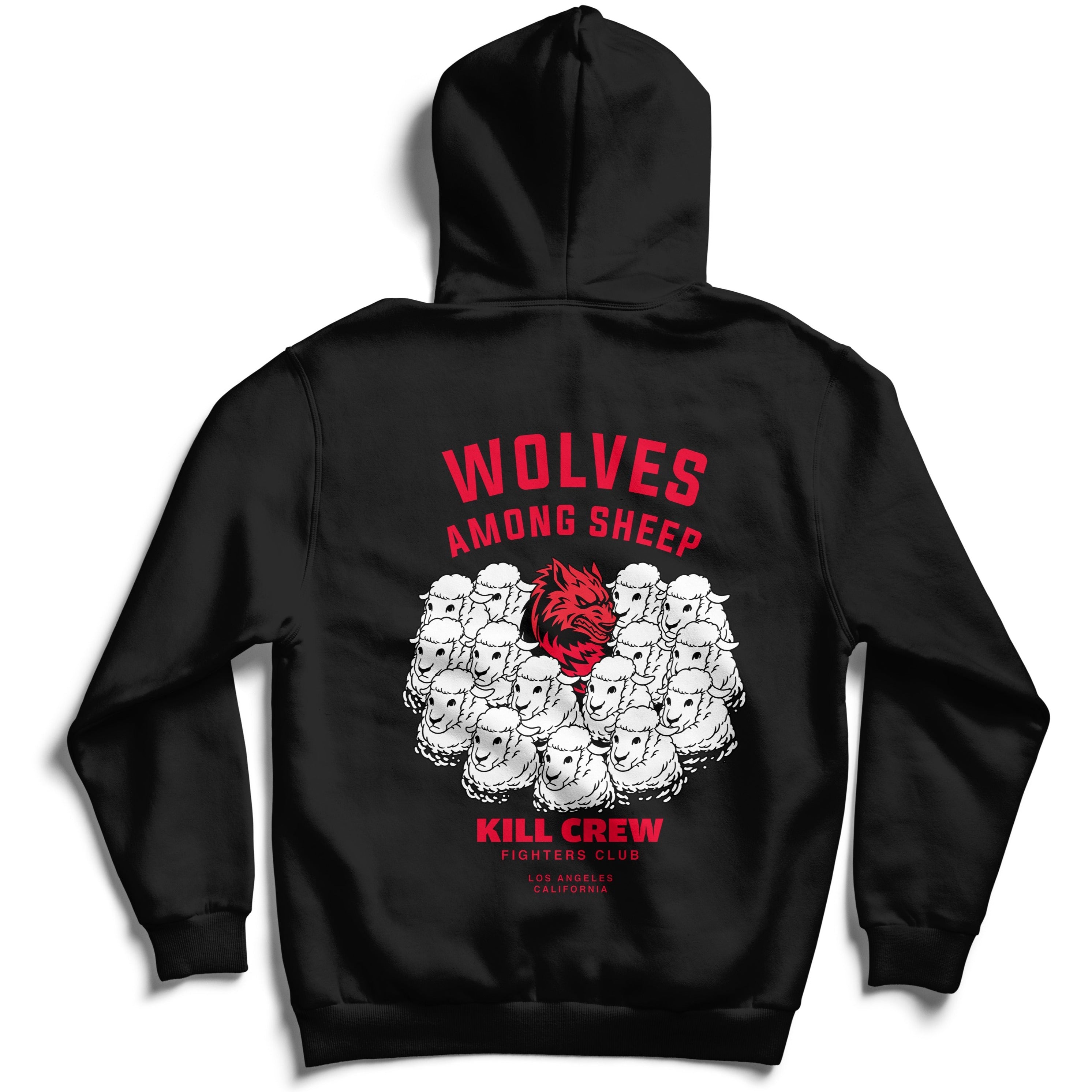 Wolves Among Sheep Hoodie V2 - Black