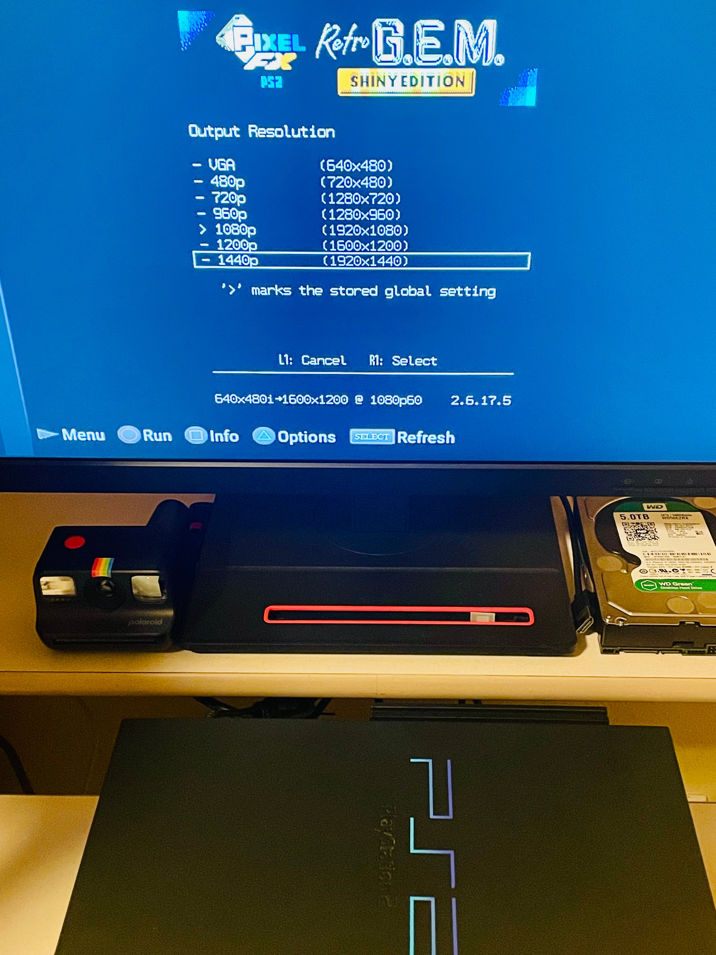 PS2 RetroGem HDMI Modded 12TB w/30K Games 4K Resolution Console Bundle