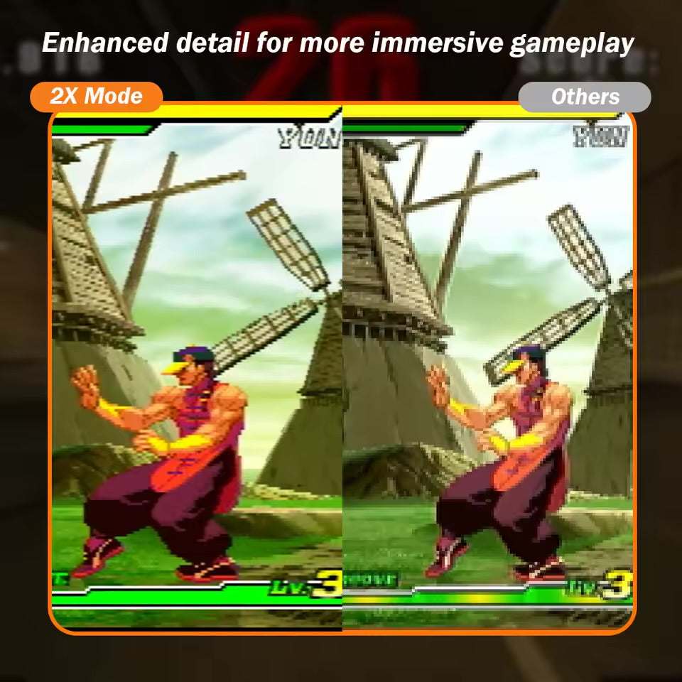 RetroScaler2x AV to HDMI® Converter and Line-doubler For Retro Game Consoles PS2 N64 NES Dreamcast Saturn MD1 MD2